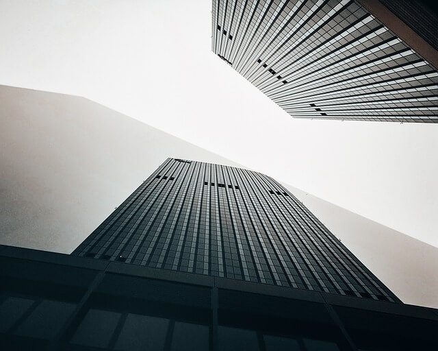 buildings of large corporations