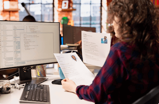 An HR Evaluating Candidates Resume