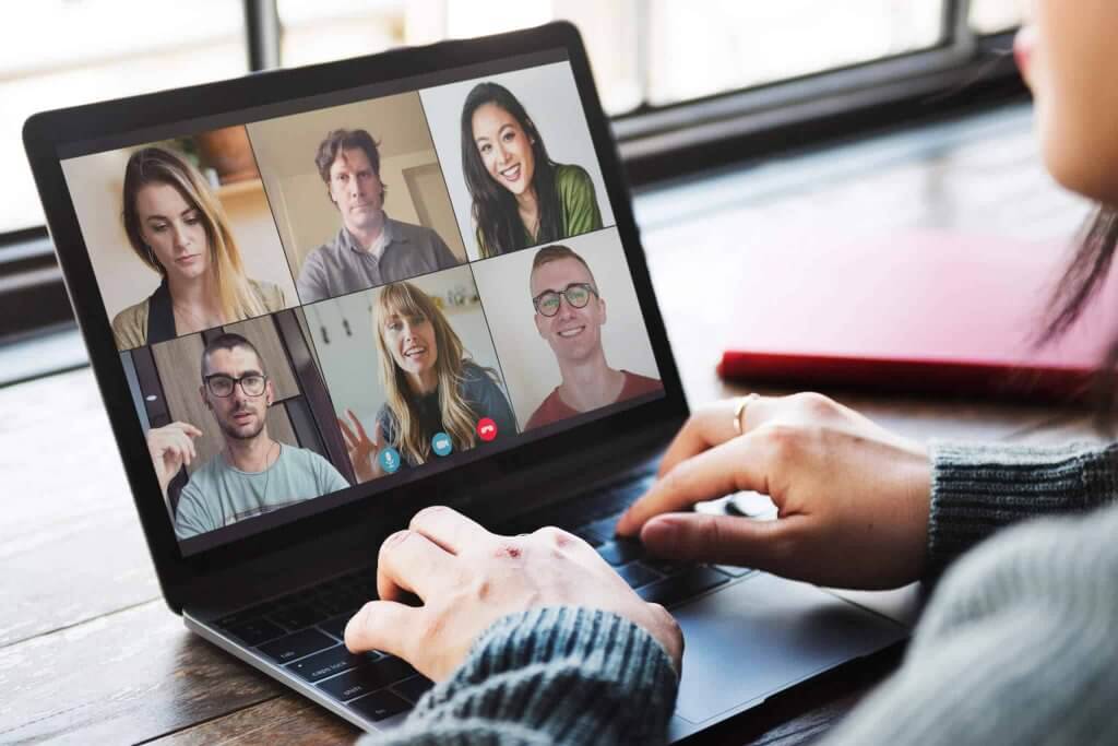 Online group meeting